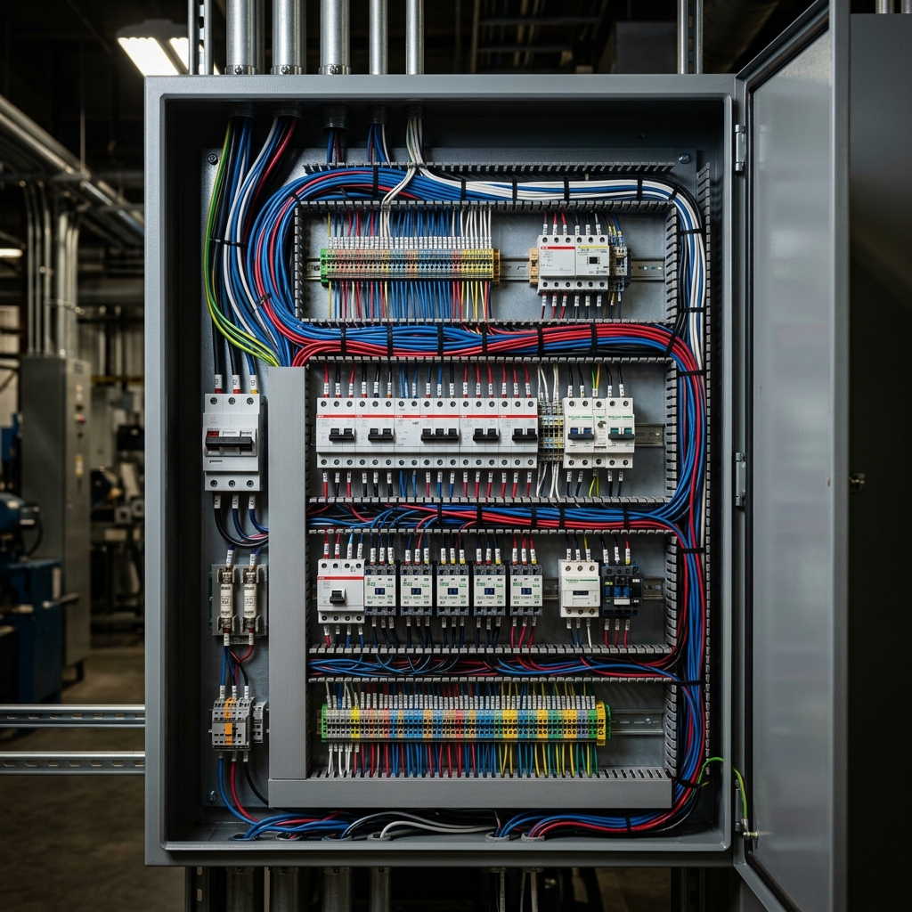 Licensed electrical panels and Backup generator ATS link wiring